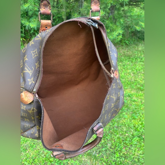 Louis Vuitton Brown Monogram Travel Bag - Picture 4 of 14